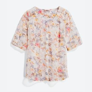 Skies are Blue, Mayven V-Neck Blouse